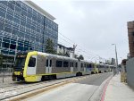 Arriving at Downtown SM Sta after completing the street running 